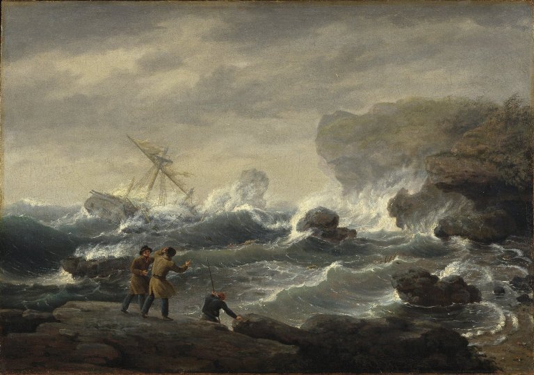 Thomas Birch Shipwreck